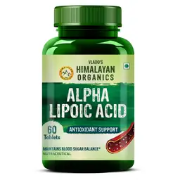 Vlado's Himalayan Organics - Alpha Lipoic Acid 300mg for Blood Sugar Management