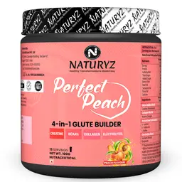 Naturyz Perfect Peach 4 in 1 Glute Builder with Creatine BCAAs Collagen for Lean Muscle icon