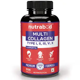 Nutrabud Multi Collagen Complex for Skin and Hair icon