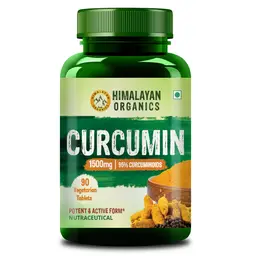 Himalayan Organics - Curcumin with Bioperine 1310mg with 95% Curcuminoids icon