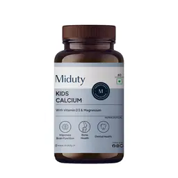 Miduty Kids Calcium with Vitamin K2, Vitamin D3 for Bone Health and Dental Health icon