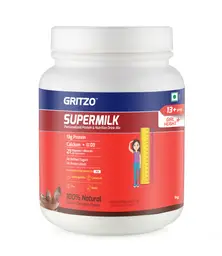 Gritzo SuperMilk Height+ ( 13+y Girls),13g Protein with Zero Refined Sugar for Height Growth icon